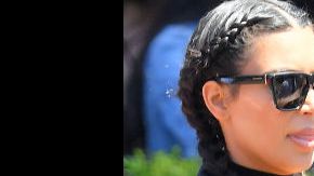 Kim Kardashian con la pequeña North.