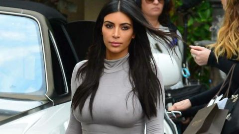 Kim Kardashian.
