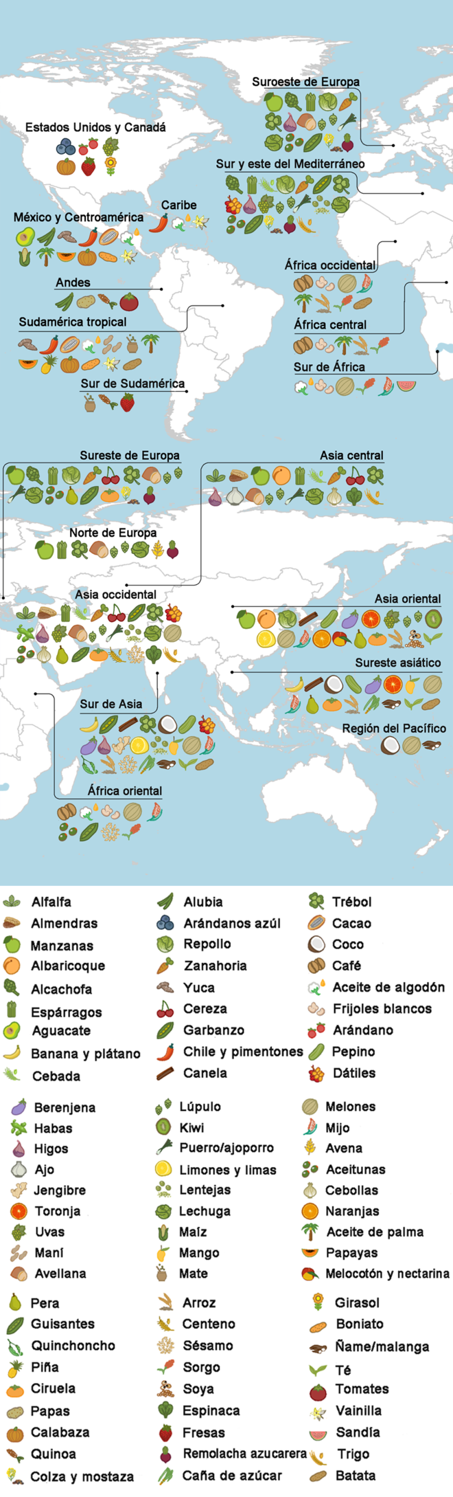 mapa alimentos