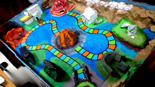 Un juego de salón sobre la Eneida de Virgilio.