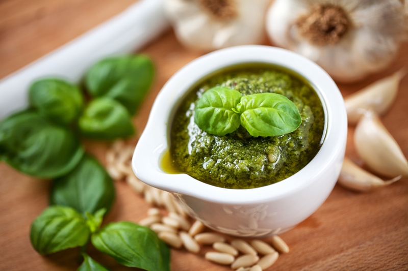 albahaca pesto