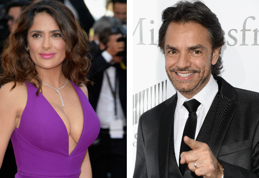 Qué hacen juntos Salma Hayek y Eugenio Derbez? - La Opinión Qué hacen juntos Salma Hayek y Eugenio Derbez? - La Opinión