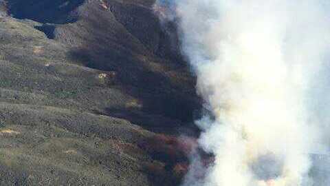 Hay miles de personas evacuadas en Santa Barbara. /LOS PADRES NATIONAL FOREST