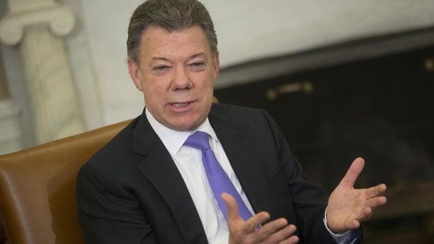 El presidente de Colombia, Juan Manuel Santos, introdujo dos reformas tributarias en el país.