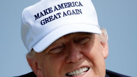 Fuerzas del movimiento "anti-Trump" quieren bloquear su candidatura durante la convención nacional del Partido Republicano en Cleveland (Ohio) la semana del 18 de julio.