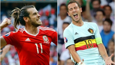 Gales y Bélgica se enfrentan en Lille en un duelo de poder a poder.