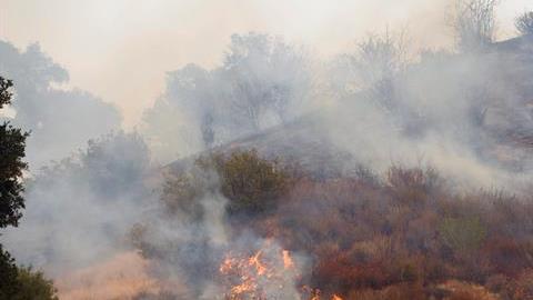 Más de 10,000 hogares son amenazados por las llamas del Sand Fire.