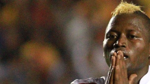Duvier Riascos, en un partido con el Morelia en la Liga MX