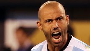 Javier Mascherano, jugador del Barcelona FC y la selección de Argentina.