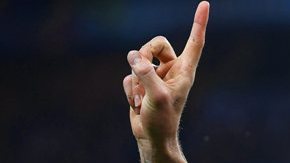 Olivier Giroud hizo dos de los cinco tantos de los anfitriones ante Islandia.