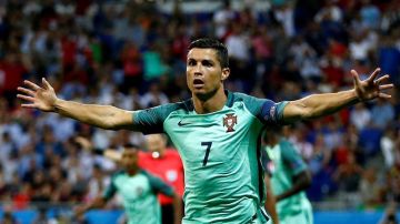 Cristiano Ronaldo marcó el primero para Portugal.