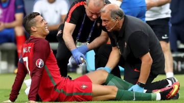 Cristiano Ronaldo lesionado