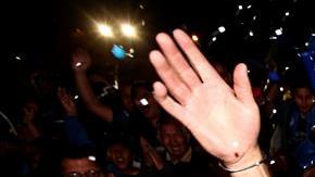 Hinchas de Independiente del Valle festejan el pase a la Final.