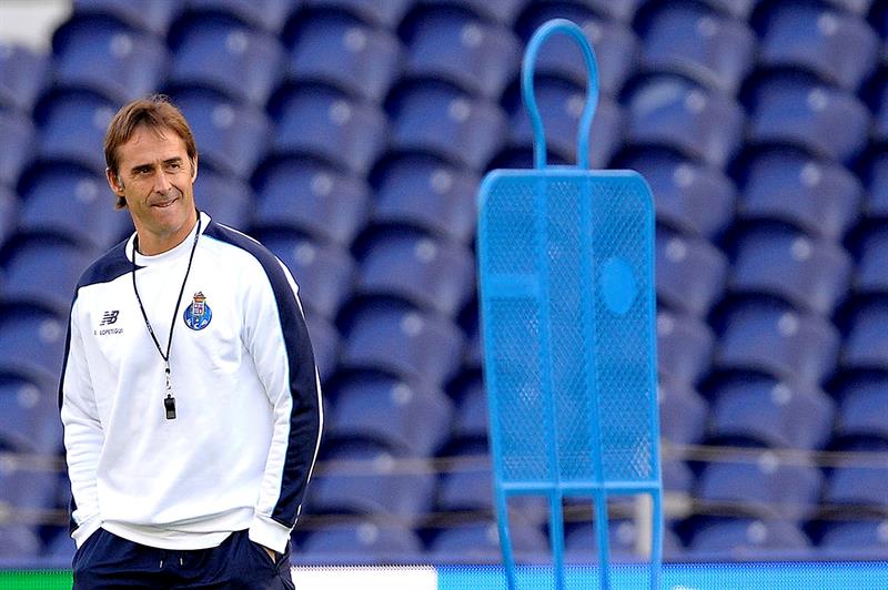 Julen Lopetegui en el Porto