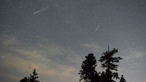 Dos impresionantes lluvias de meteoritos se solaparán en la próxima semana.