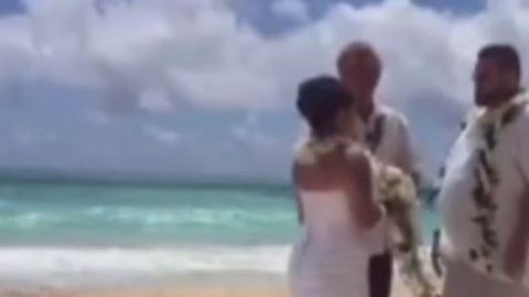 Parecía una boda de ensueño... hasta que sucedió la "tragedia".