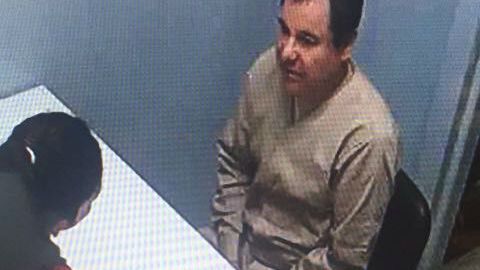 El líder del cártel de Sinaloa en prisión.