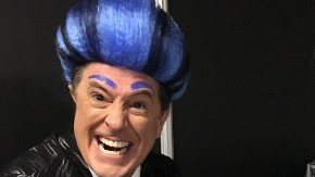 Stephen Colbert se robó un par de minutos en el podio ante la convención republicana.