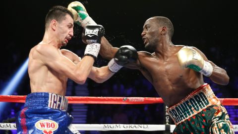 Terence Crawford se ha convertido en uno de los mejores libra por libra del boxeo.