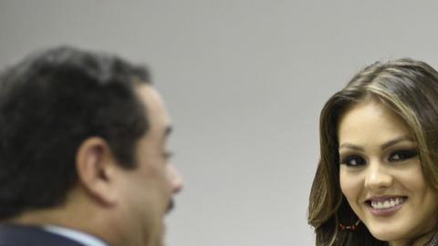 La modelo ya avisó que tomaría medidas legales contra la organización.