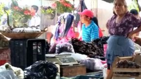 Mercado de Ocotlán en Oaxaca, México.