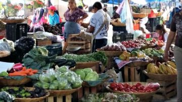 Mercado de Ocotlán en Oaxaca, México.