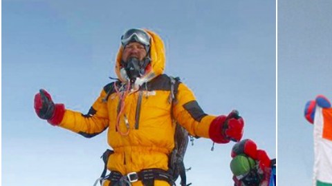 Dos montañistas indios reclamaron ser los primeros de su nacionalidad en coronar el Everest.