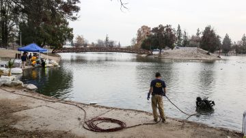 El deterioro del Parque Seccombe Lake se conoció a nivel mundial en 2015 cuando agentes del FBI buscaban en su lago artificial, evidencia sobre el ataque terrorista en San Bernardino. /Getty Images