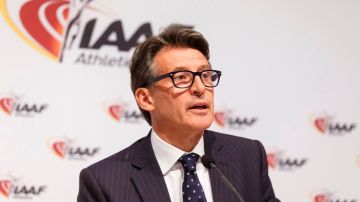 Sebastian Coe, presidente de la IAAF.