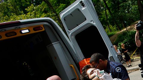 Connor Golden perdió la pierna izquierda en la explosión en Central Park el 4 de julio