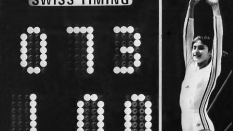 Nadia Comaneci y su diez eterno en Montreal 76.