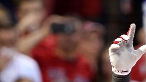 Hanley Ramírez, metió tres jonrones en el juego de los Medias Rojas ante los Gigantes de San Francisco.