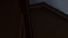 Las llamas cubren la pared de una casa en Santa Clarita, California. Foto: DAVID MCNEW/AFP/Getty Images