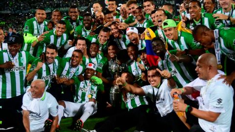 Atlético Nacional, campeón 2016 de la Copa Libertadores.