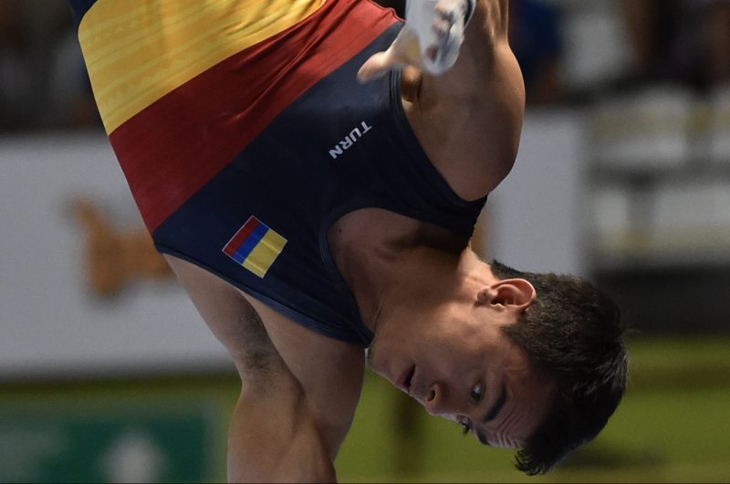 Jossimar Calvo es la carta fuerte de Colombia en gimnasia artística.