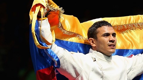Limardo durante su participación en Londres 2012.