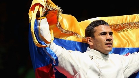 Limardo durante su participación en Londres 2012.