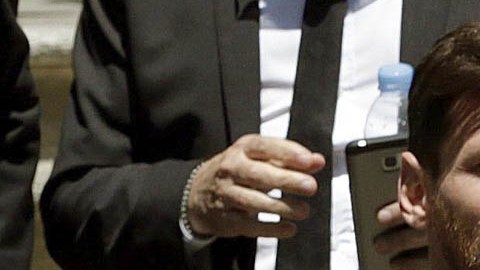 Lionel Messi en tribunal