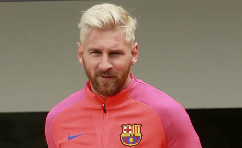 El nuevo look de Lionel Messi.