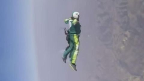 Luke Aikins, el salto más extremo.