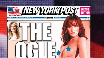 Trump no tuvo reparo al referirse vulgarmente a su esposa e hijos