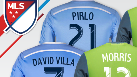MLS 2016 Top 5 Selling Jersey