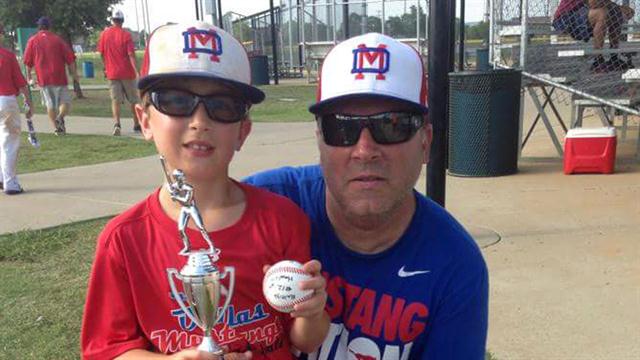 Sean Copeland y su hijo Brodie murieron en el atentado. 