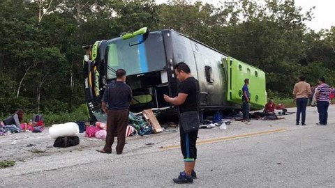 Los accidentes en el municipio de Felipe Carrillo Puerto son frecuentes.