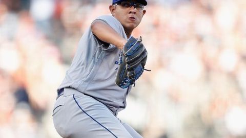 Julio Urías tuvo ocho aperturas con los Dodgers.
