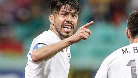 El mexicano Oribe Peralta volvió a anotar en sus segundos Juegos Olímpicos.
