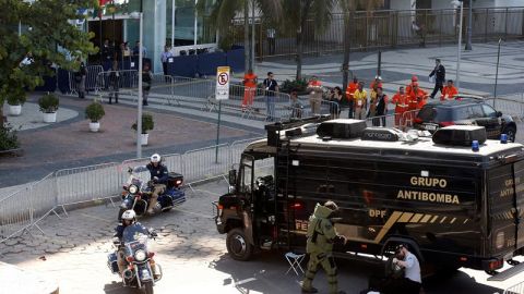 Explosion controlada en Rio 2016