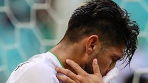 El delantero tiene una fractura de nariz a la que debe atender rápidamente.