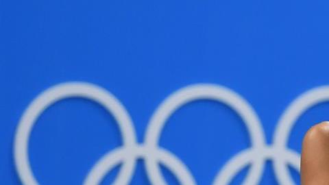 La rusa Yulia Efimova, al ser abucheada en el complejo acuático de Río de Janeiro.