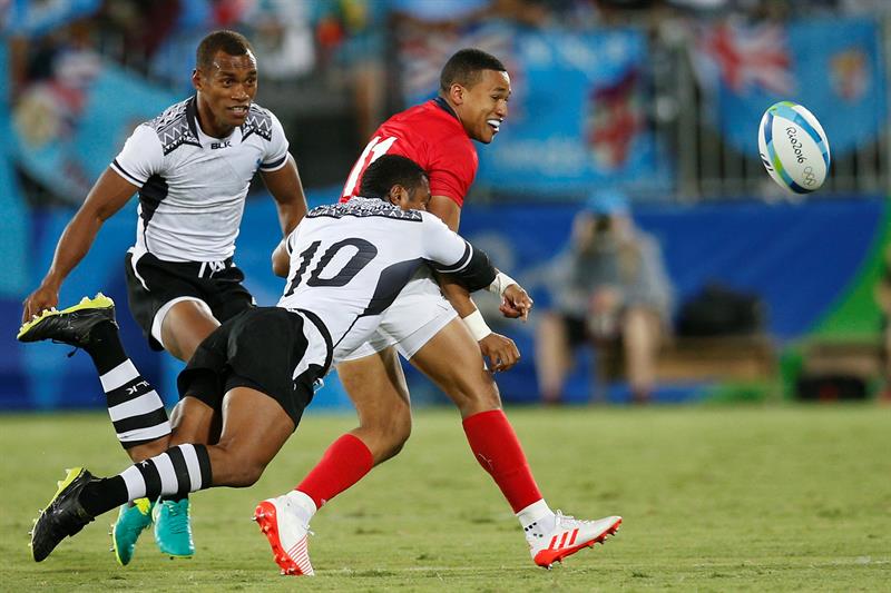 Impresionante lección dio Fiyi a la Gran Bretaña para colgarse el oro en Río 2016.